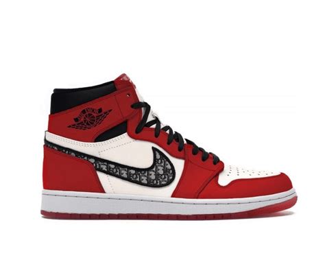 nike jordan dior red|Dior jordan 1 high for sale.